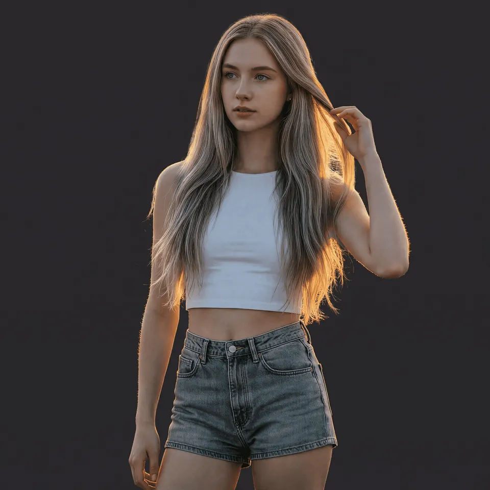 AI hairstyle changer before and after hairstyle preview